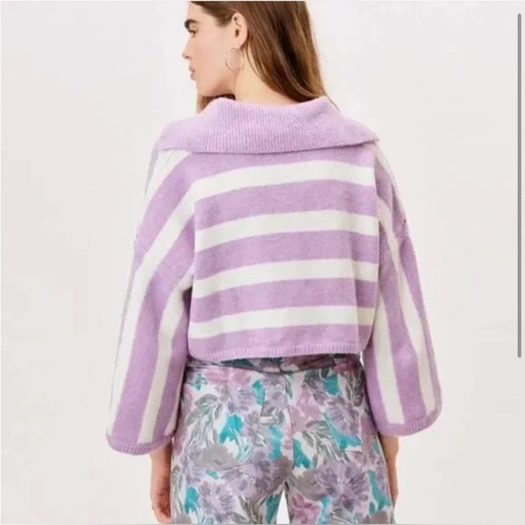 For Love & Lemons Maud Boxy Cropped Sweater • L - Picture 4 of 12